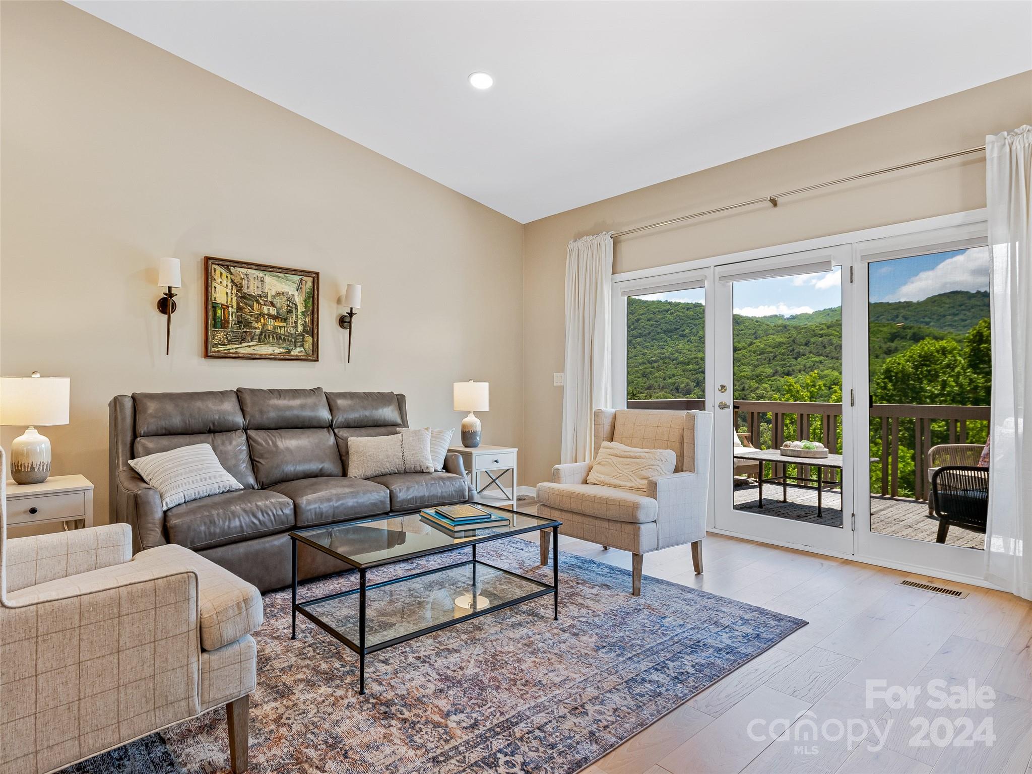 36 Stony Ridge Asheville, NC 28804 - Photo 8 of 38 a living room with furniture and a large window