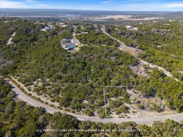 an aerial view of forest