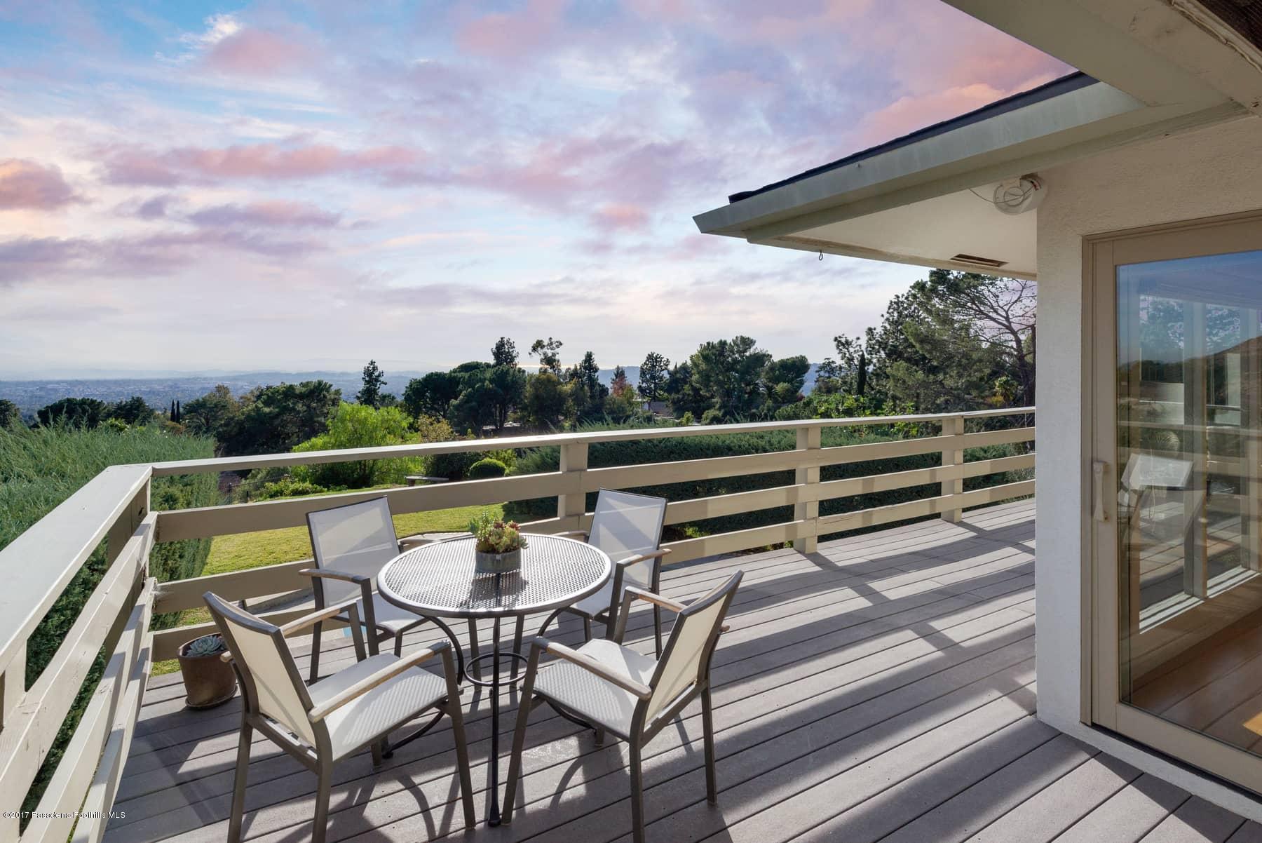 3430 Ellington Villa Drive Altadena, CA 91001 - Photo 33 of 49 a view of chairs and table in the back yard