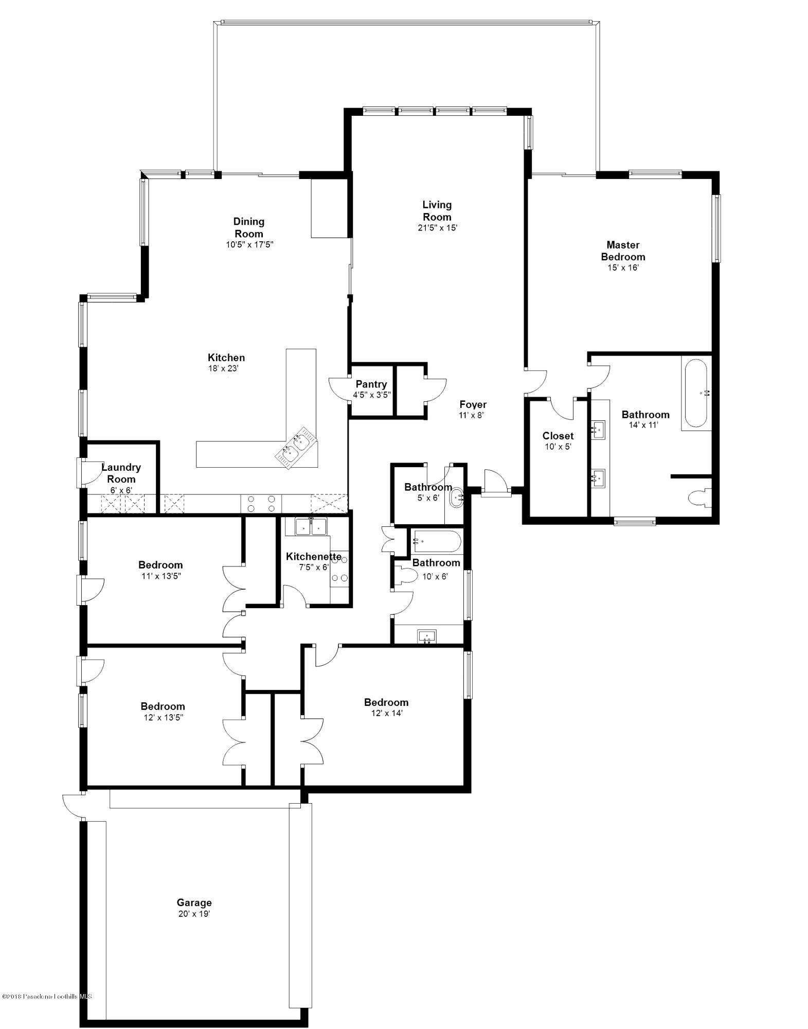 3430 Ellington Villa Drive Altadena, CA 91001 - Photo 49 of 49 a picture of a bathroom with a sink