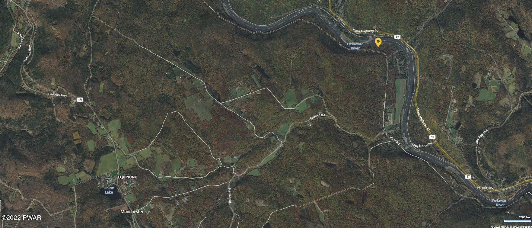 4382 River Road Equinunk, PA 18417 - Photo 37 of 50 Aerial View