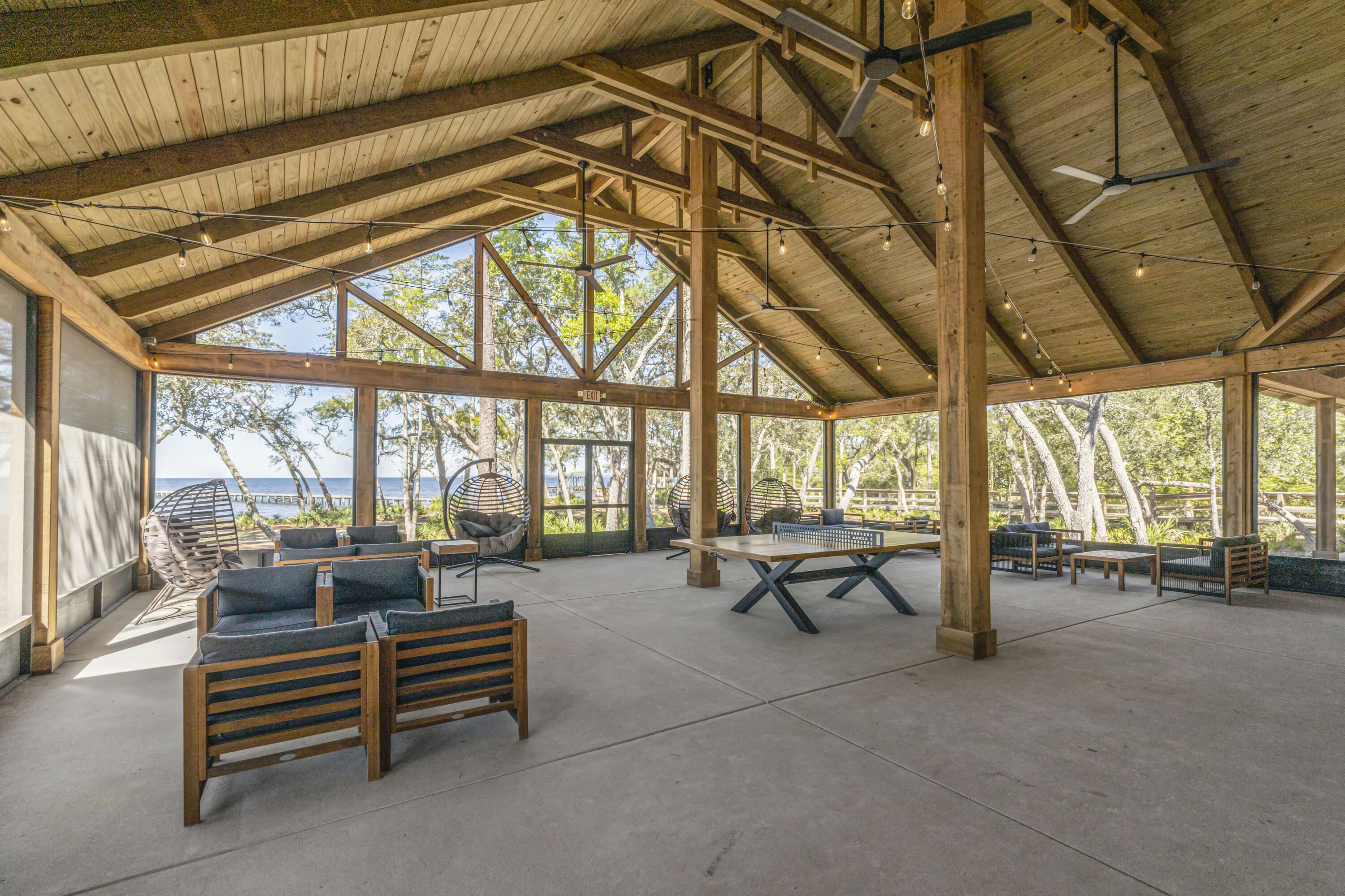 254 Concert Court Freeport, FL 32439 - Photo 65 of 69 a reading room with large windows and furniture