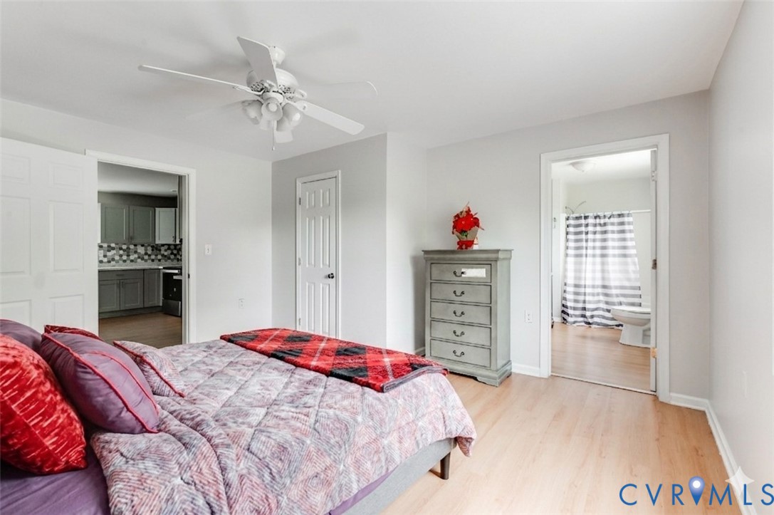 1474 Welsh Tract Road Charlotte Court House, VA 23923 - Photo 20 of 48 Neutral wall paint, wood-finish flooring, and whit
