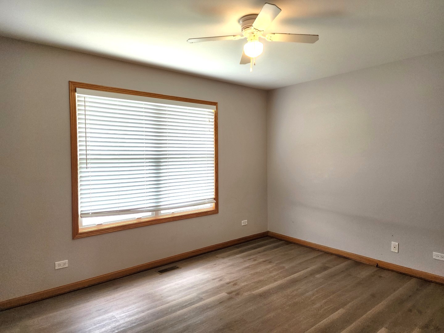 532 Elizabeth Street Maple Park, IL 60151 - Photo 12 of 14 en empty room with wooden floor and windows