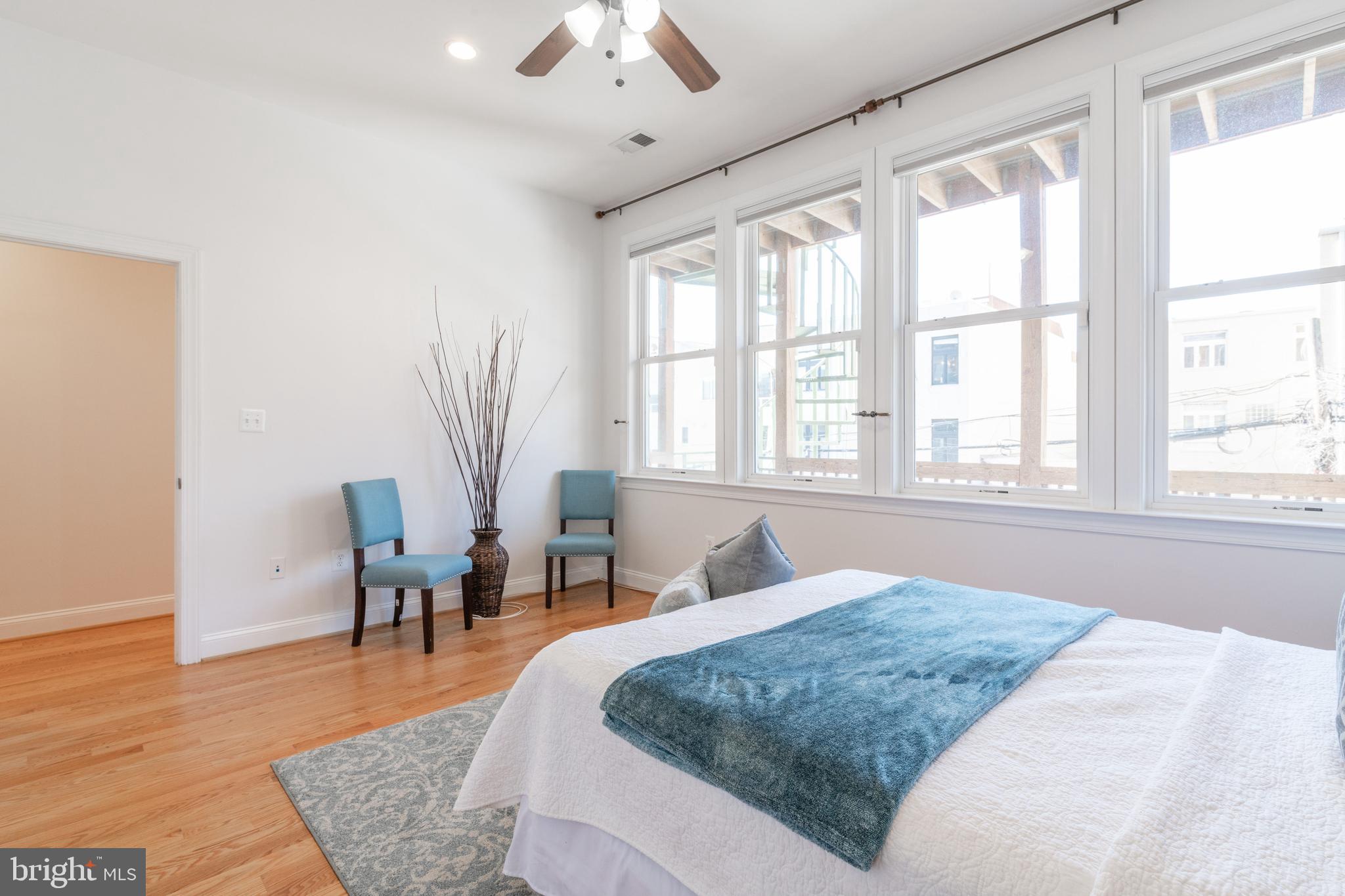 2450 Ontario Road Northwest, Unit 2 Washington, DC 20009 - Photo 13 of 28 Wall of Windows