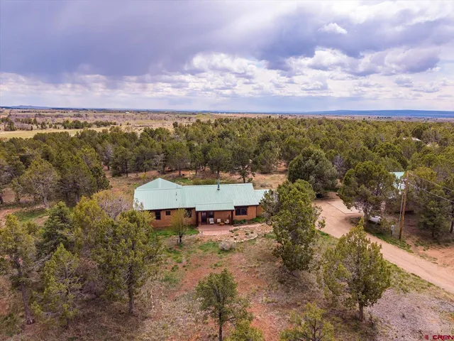 a view of a swimming pool with a yard