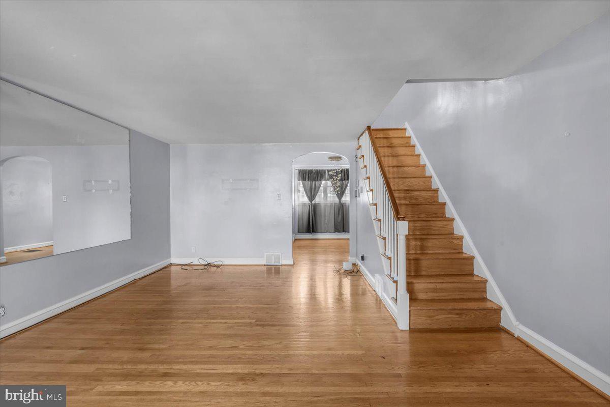 7823 Forrest Avenue Philadelphia, PA 19150 - Photo 5 of 27 a view of entryway and hall with wooden floor