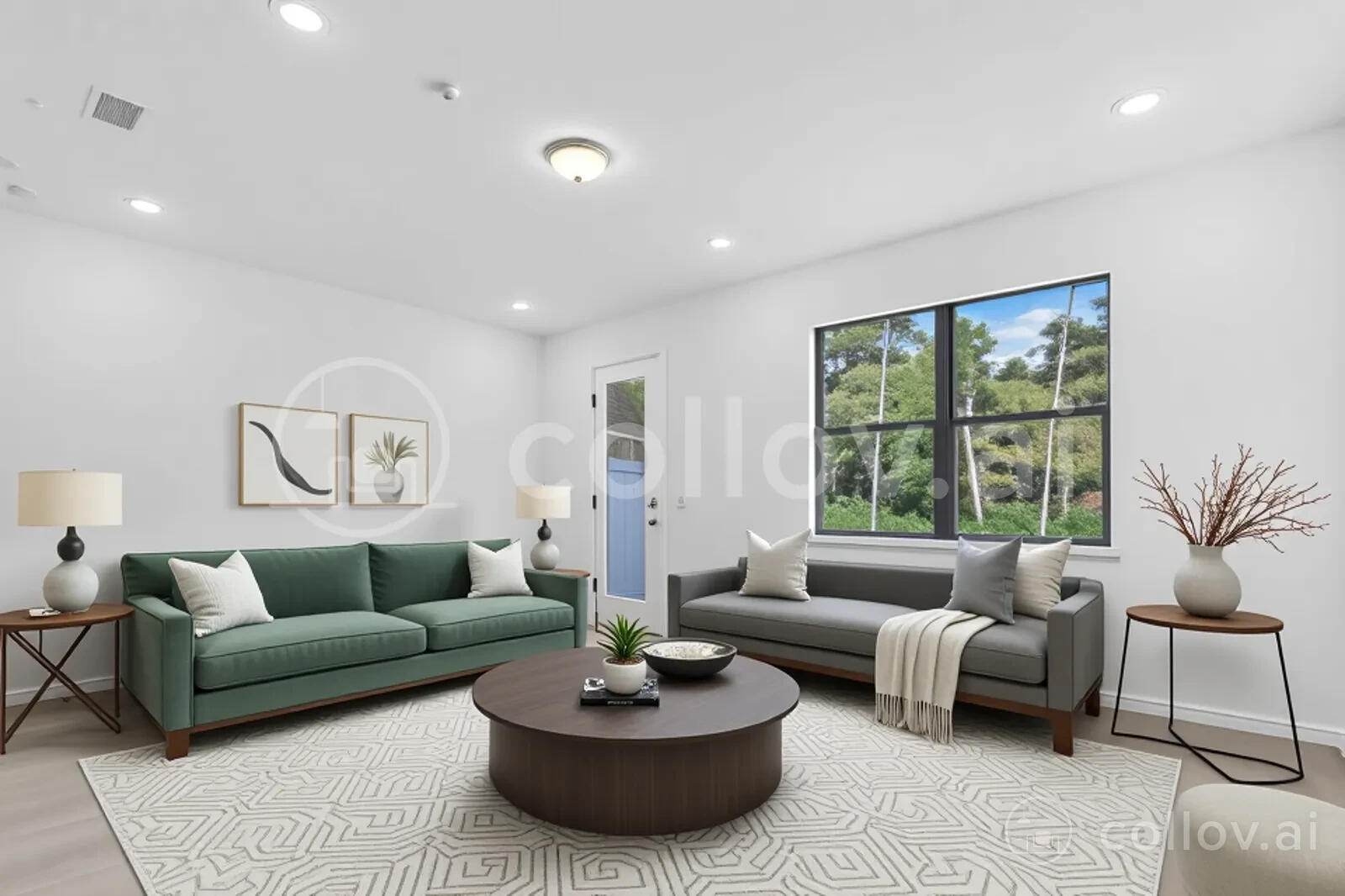 287 Southwest Sally Way Stuart, FL 34997 - Photo 2 of 41 a living room with furniture and a large window