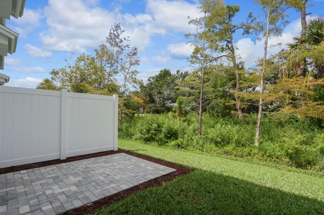 a view of an outdoor space and a yard