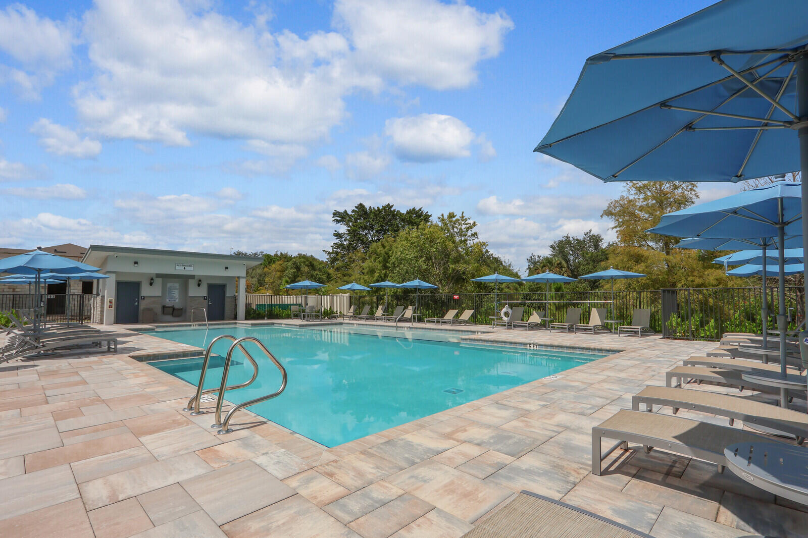 287 Southwest Sally Way Stuart, FL 34997 - Photo 33 of 41 a view of a backyard with a patio