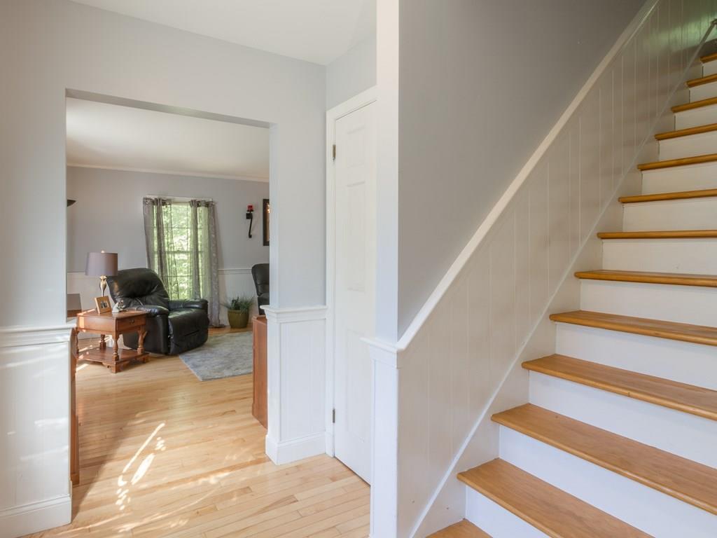 294 Harrington Road Pemaquid, ME 04558 - Photo 10 of 15 A comfortable center staircase leads...