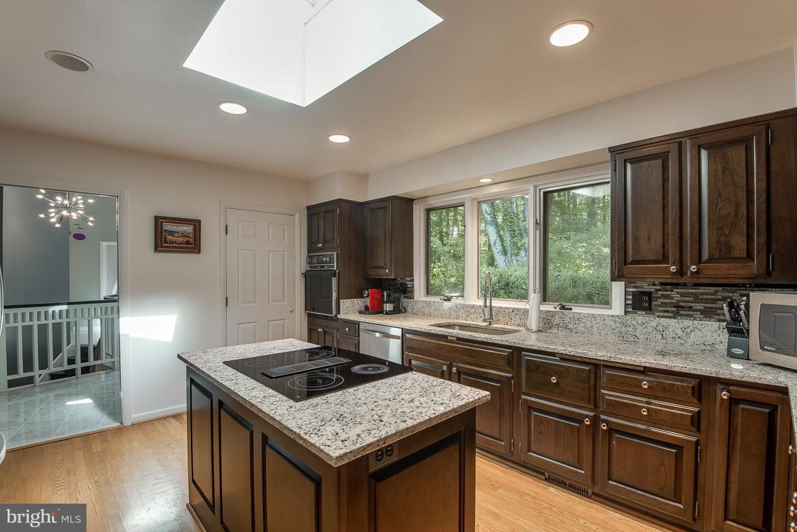 Gourmet kitchen is delightfully set up