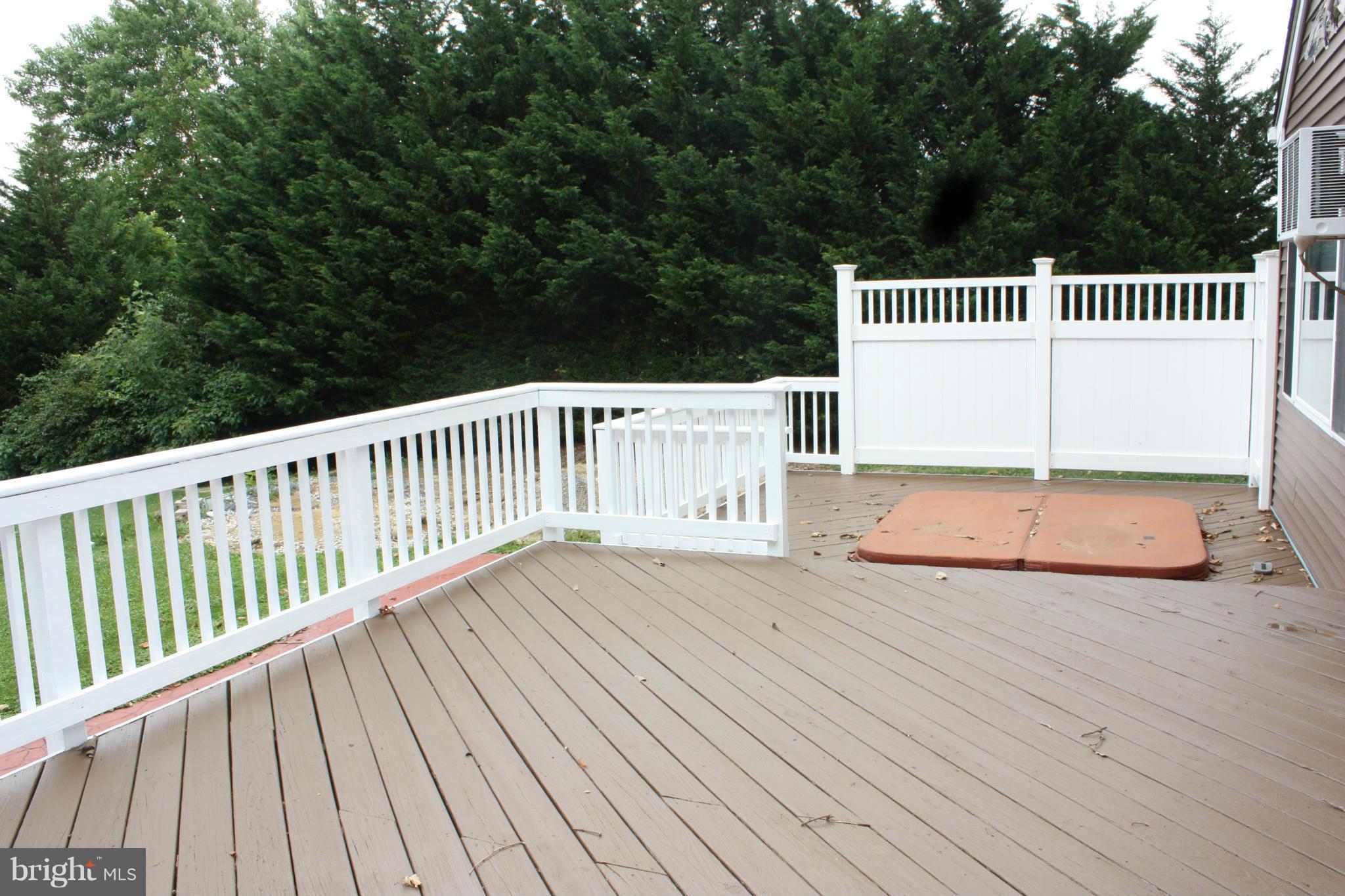 9210 Damascus Road Damascus, MD 20872 - Photo 22 of 25 Two Level Deck with Hot Tub