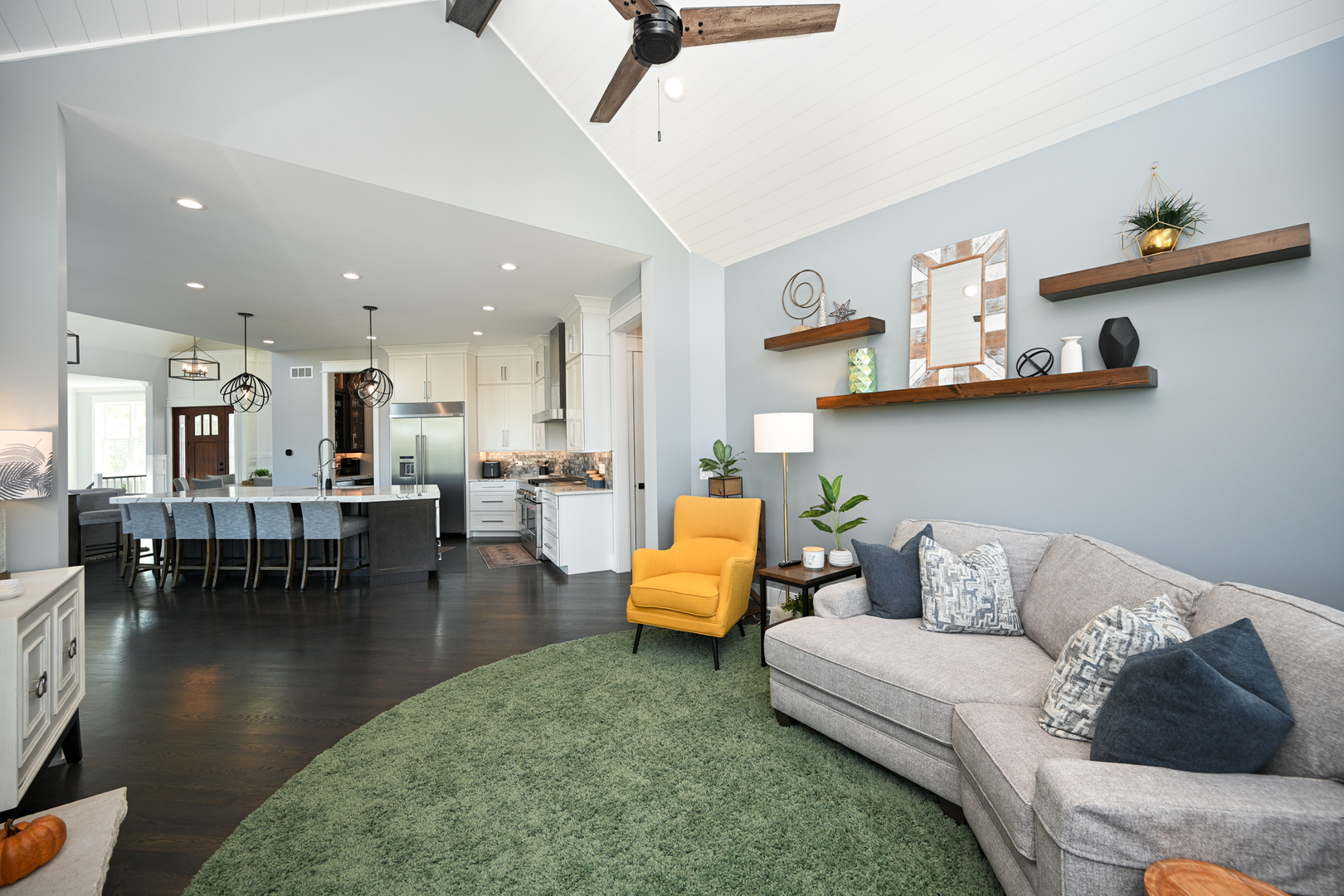 5-n107 Burr Road St. Charles, IL 60175 - Photo 18 of 54 a living room with furniture and wooden floor