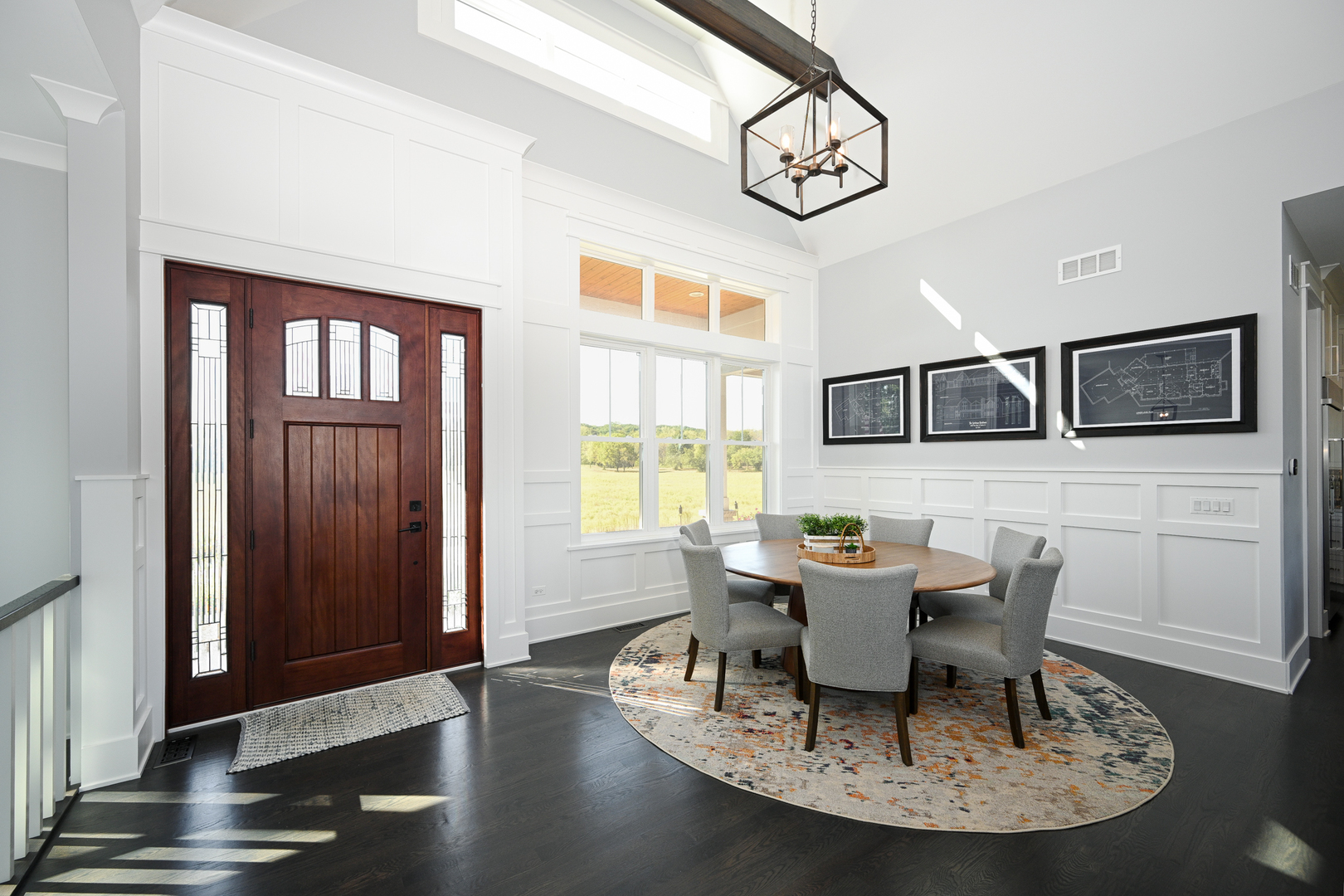 5-n107 Burr Road St. Charles, IL 60175 - Photo 8 of 54 a view of a dining room with furniture window and wooden floor