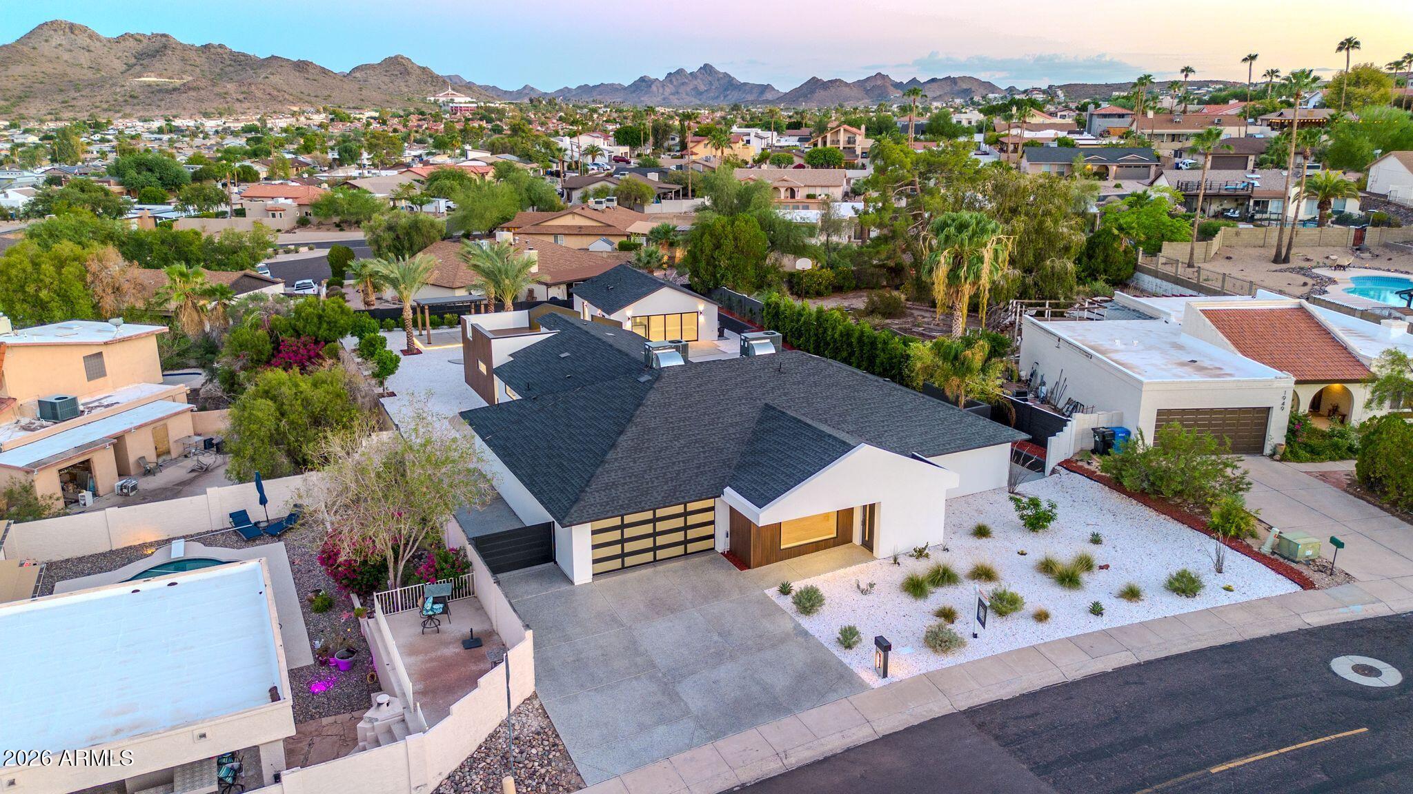 1955 East Greenway Road Phoenix, AZ 85022 - Photo 10 of 113 1955 E Greenway Rd Drone Twilight-8