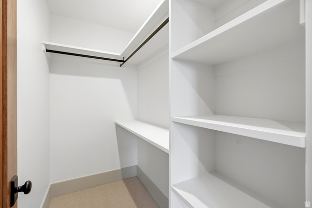 2155 East Wrangler Road Kamas, UT 84036 - Photo 32 of 62 Walk in closet featuring light carpet