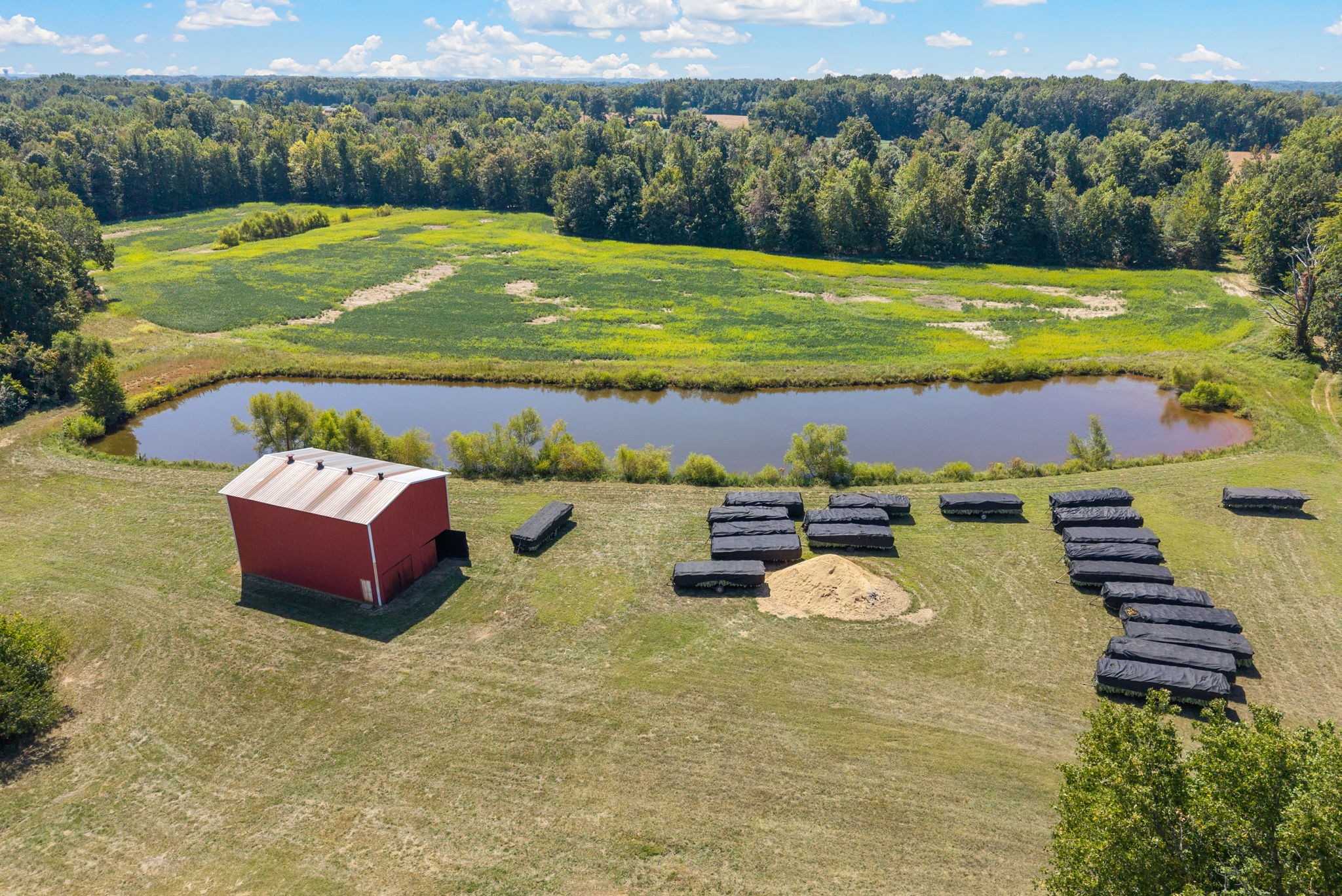 8127 Pleasant Hill Road Cross Plains, TN 37049 - Photo 8 of 24 a view of a lake with a yard