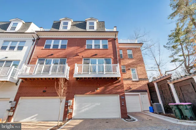 a view of a wooden door