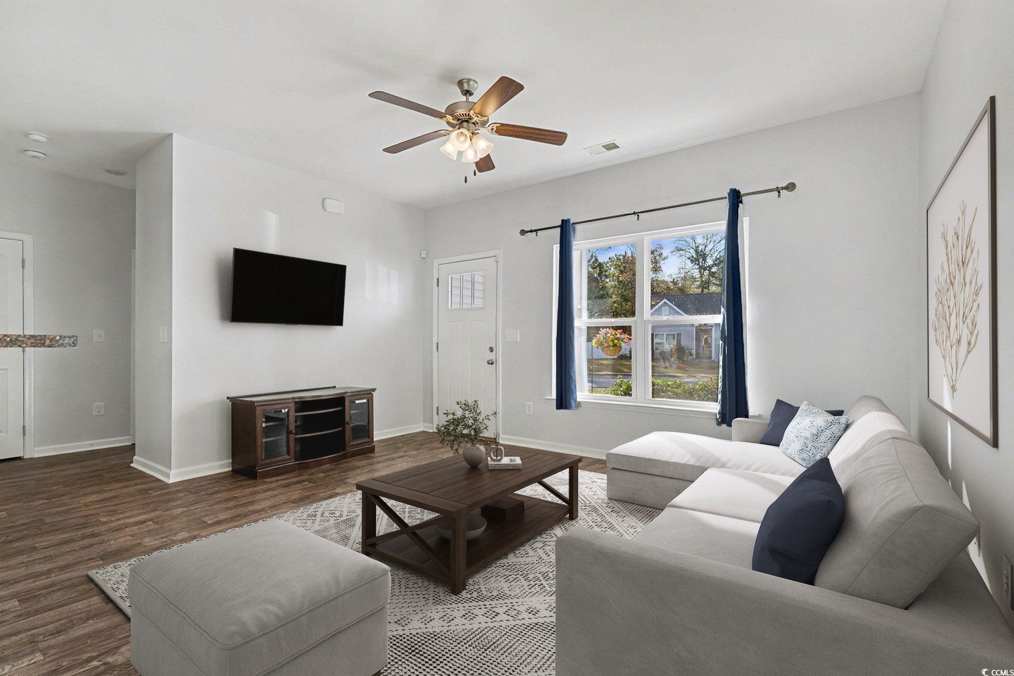 197 Springtide Drive Conway, SC 29527 - Photo 3 of 21 Virtually Staged Living room