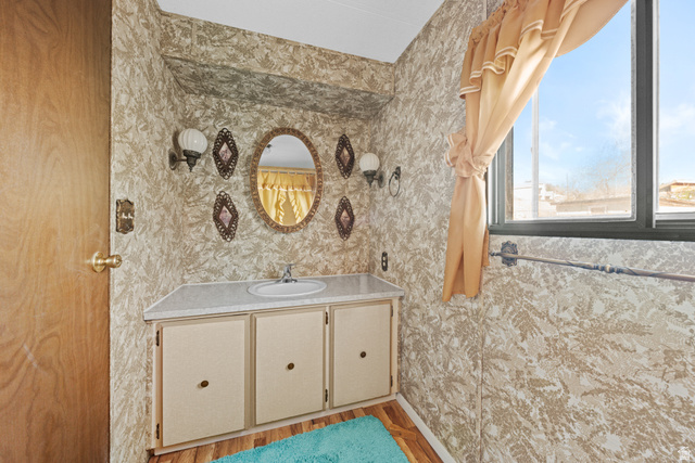 49 600 North Hurricane, UT 84737 - Photo 17 of 33 Bathroom featuring vanity and light wood-style flooring