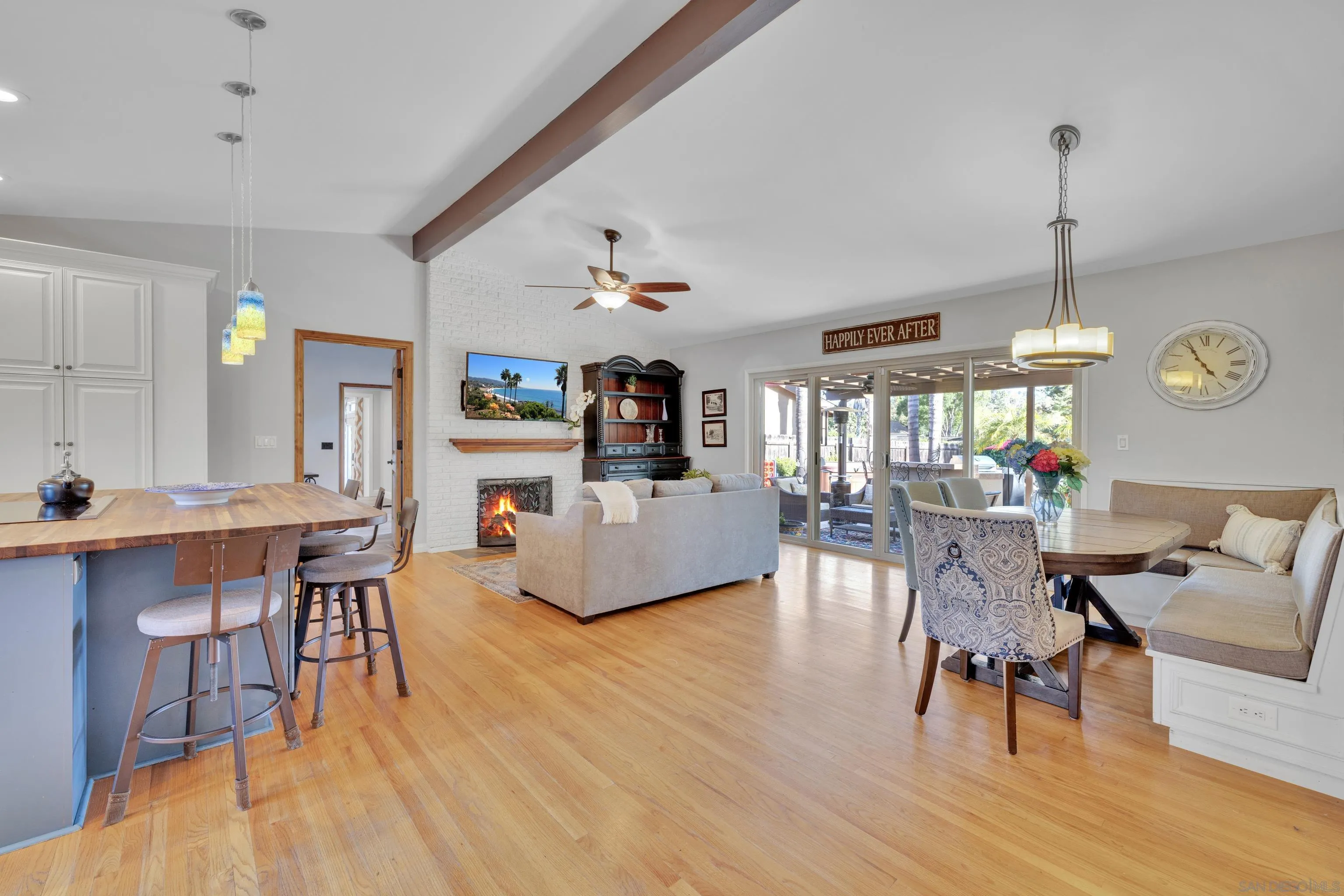 16548 Espola Road Poway, CA 92064 - Photo 10 of 70 a living room with furniture and wooden floor