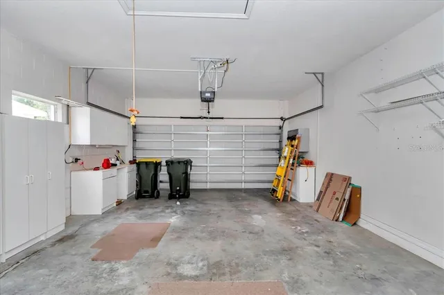 a view of storage and utility room