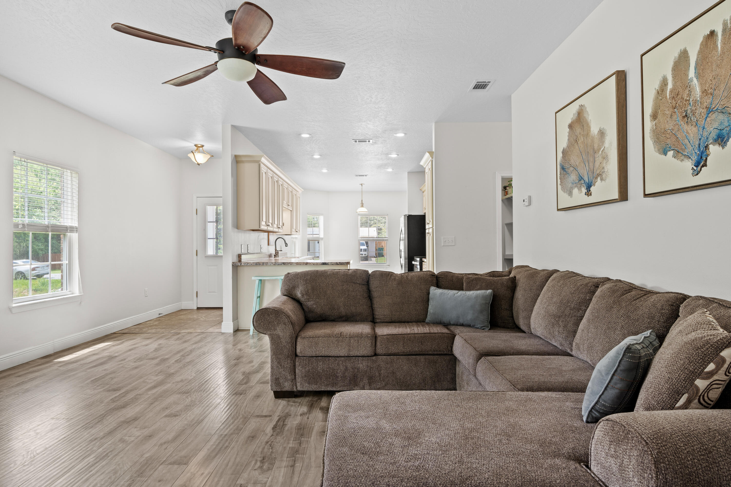 2920 Patch Avenue Crestview, FL 32539 - Photo 45 of 45 a living room with furniture and a ceiling fan
