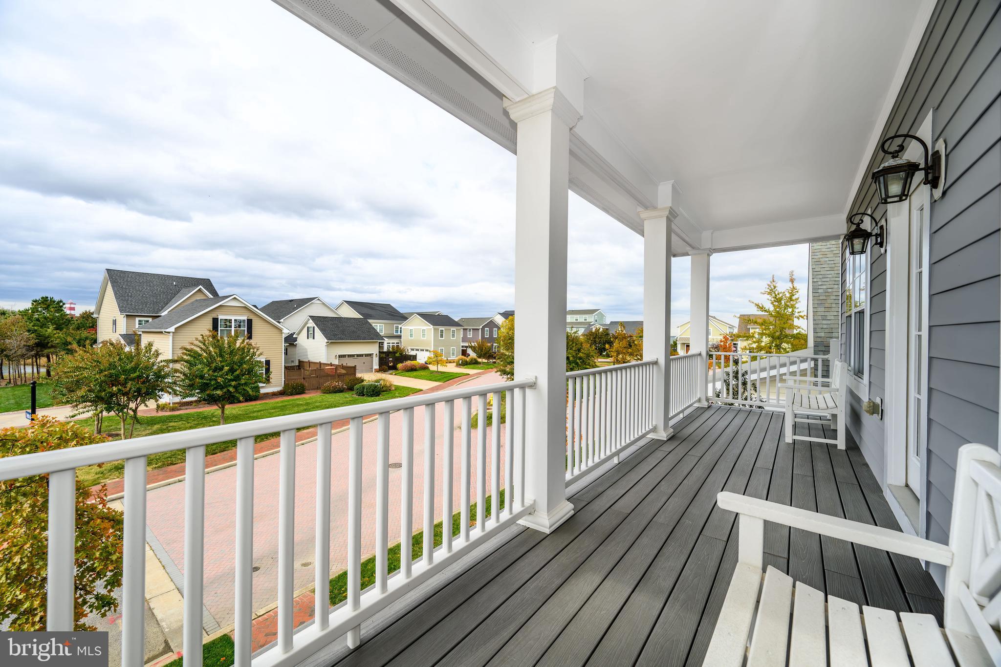 202 Mchenny Court Chester, MD 21619 - Photo 29 of 52 Second floor porch off of Primary suite