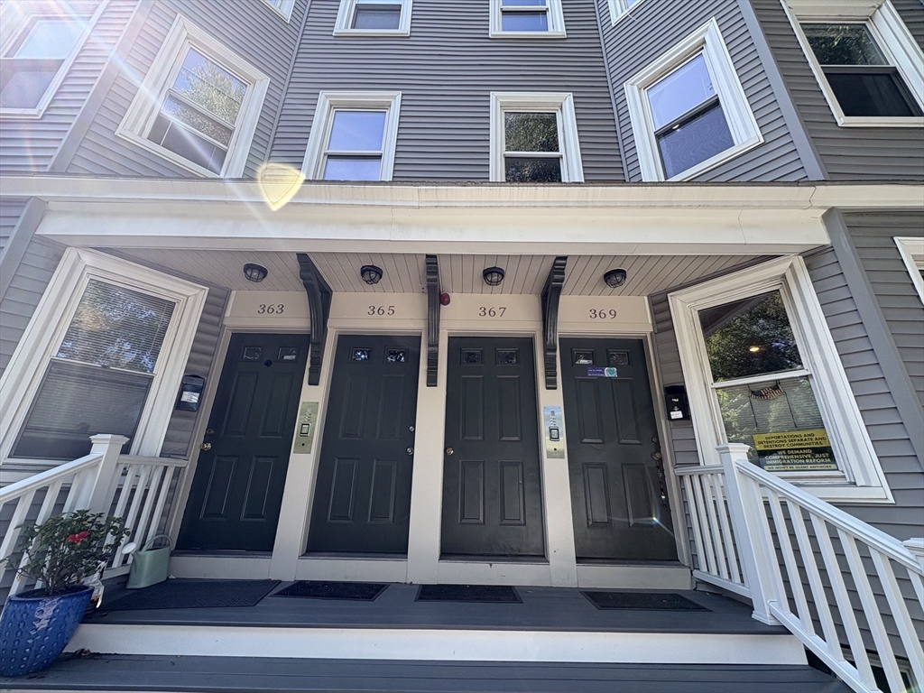 367 Cardinal Medeiros Avenue, Unit 1 Cambridge, MA 02141 - Photo 8 of 8 a view of a building entrance