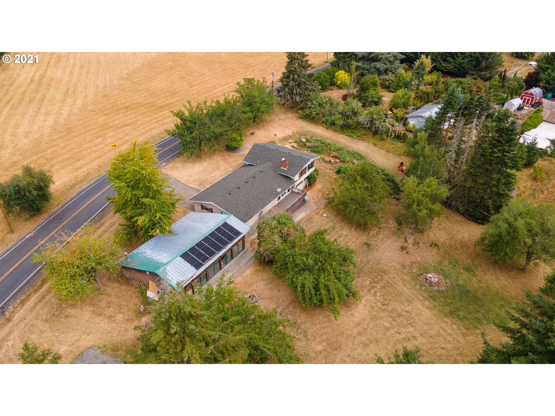 314 Yates Road Chehalis, WA 98532 - Photo 25 of 30 a upper view of a house