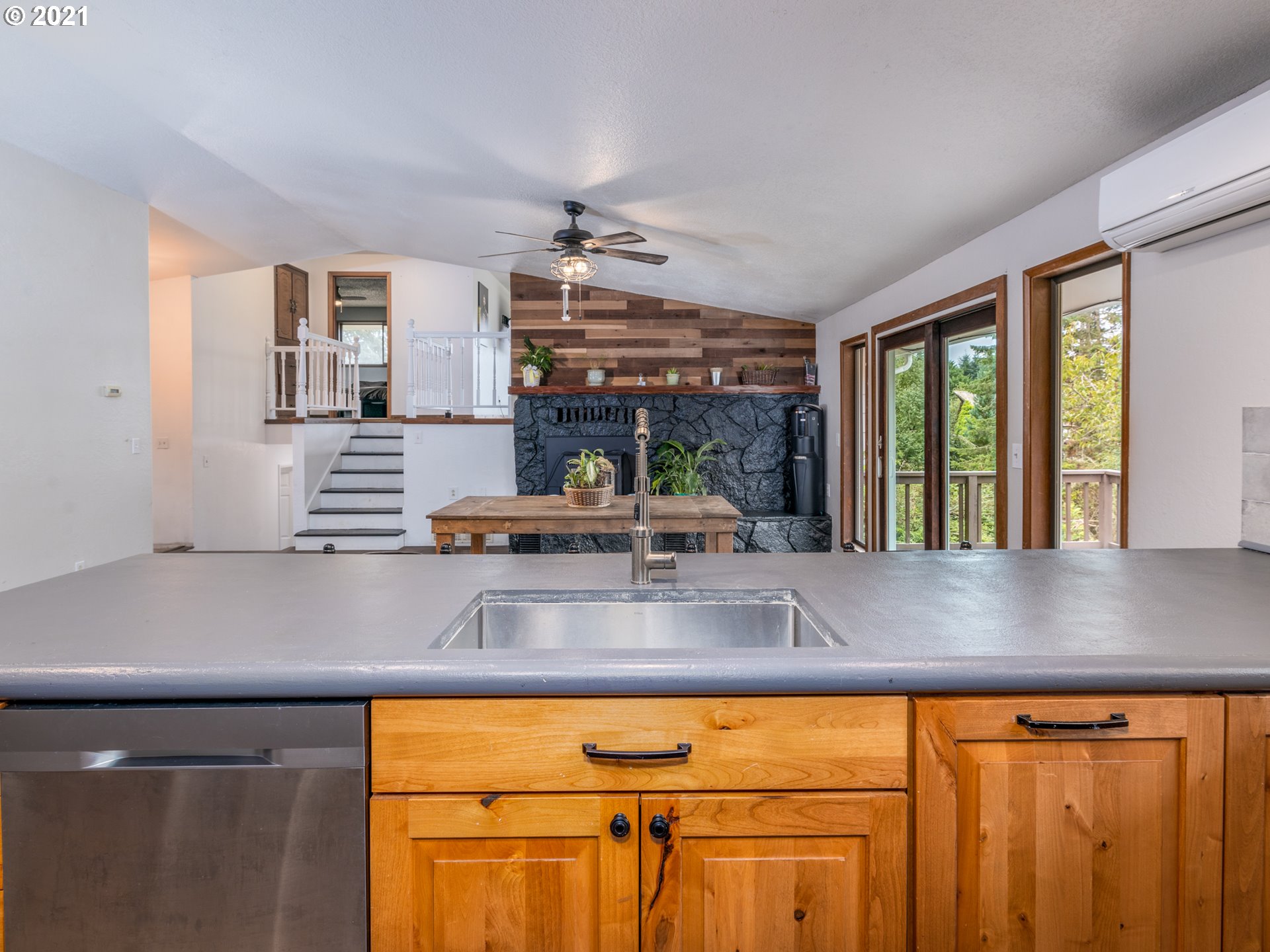 314 Yates Road Chehalis, WA 98532 - Photo 4 of 30 a kitchen with stainless steel appliances granite countertop a sink and a counter space