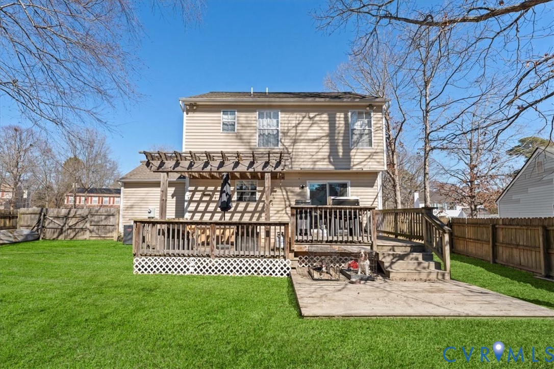 14126 Bermuda Point Court Chester, VA 23836 - Photo 12 of 50 a view of a porch with a yard