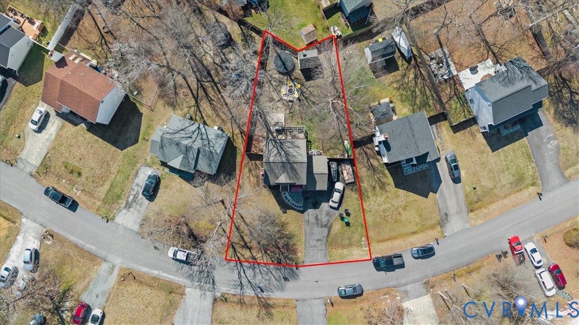 14126 Bermuda Point Court Chester, VA 23836 - Photo 16 of 50 an aerial view of residential houses with outdoor space