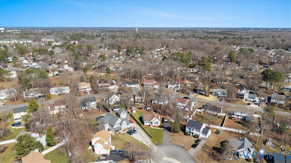 14126 Bermuda Point Court Chester, VA 23836 - Photo 24 of 50 an aerial view of residential building and parking space