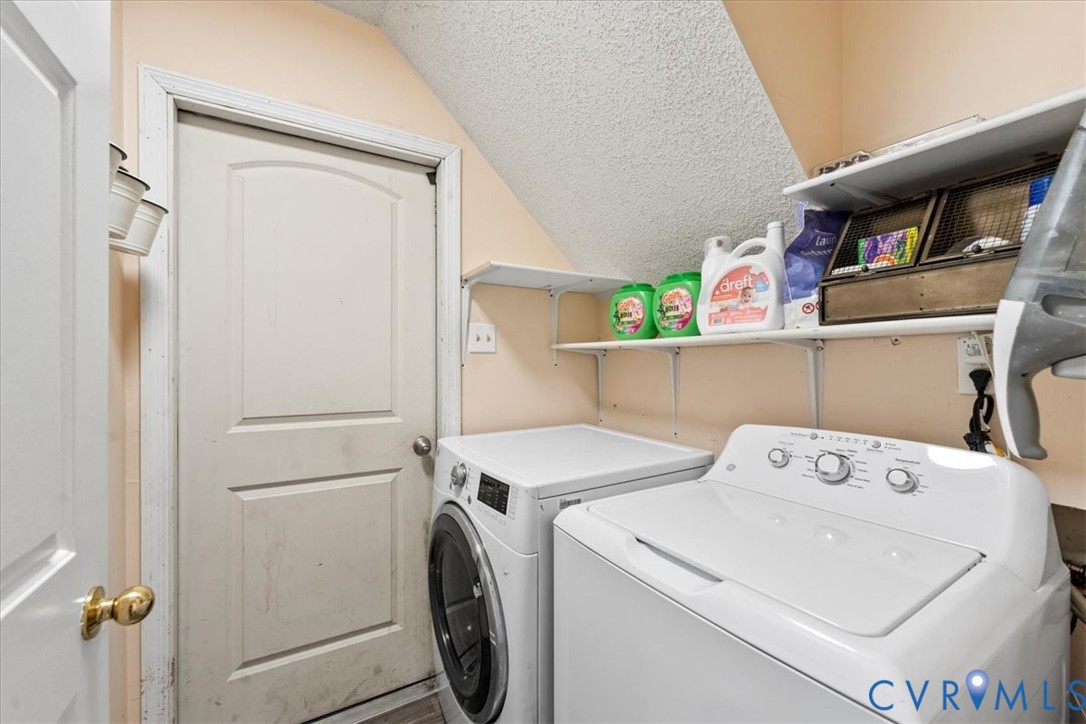 14126 Bermuda Point Court Chester, VA 23836 - Photo 36 of 50 a utility room with dryer and washer