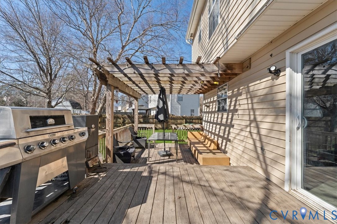 14126 Bermuda Point Court Chester, VA 23836 - Photo 7 of 50 a view of a chairs and table in the balcony