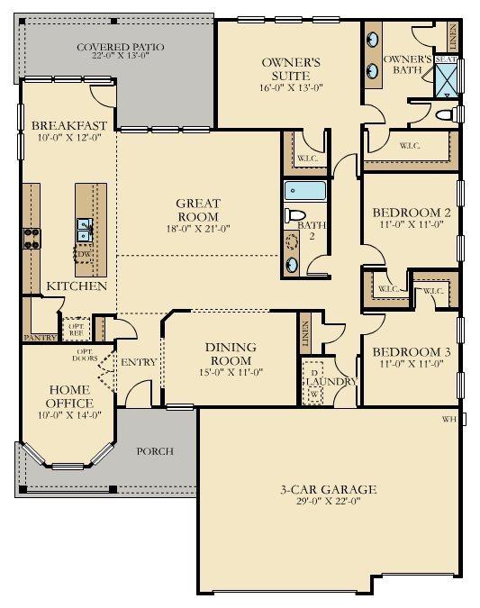 1931 Sweetfern Road Hanahan, SC 29410 - Photo 11 of 11 lexington floorplan
