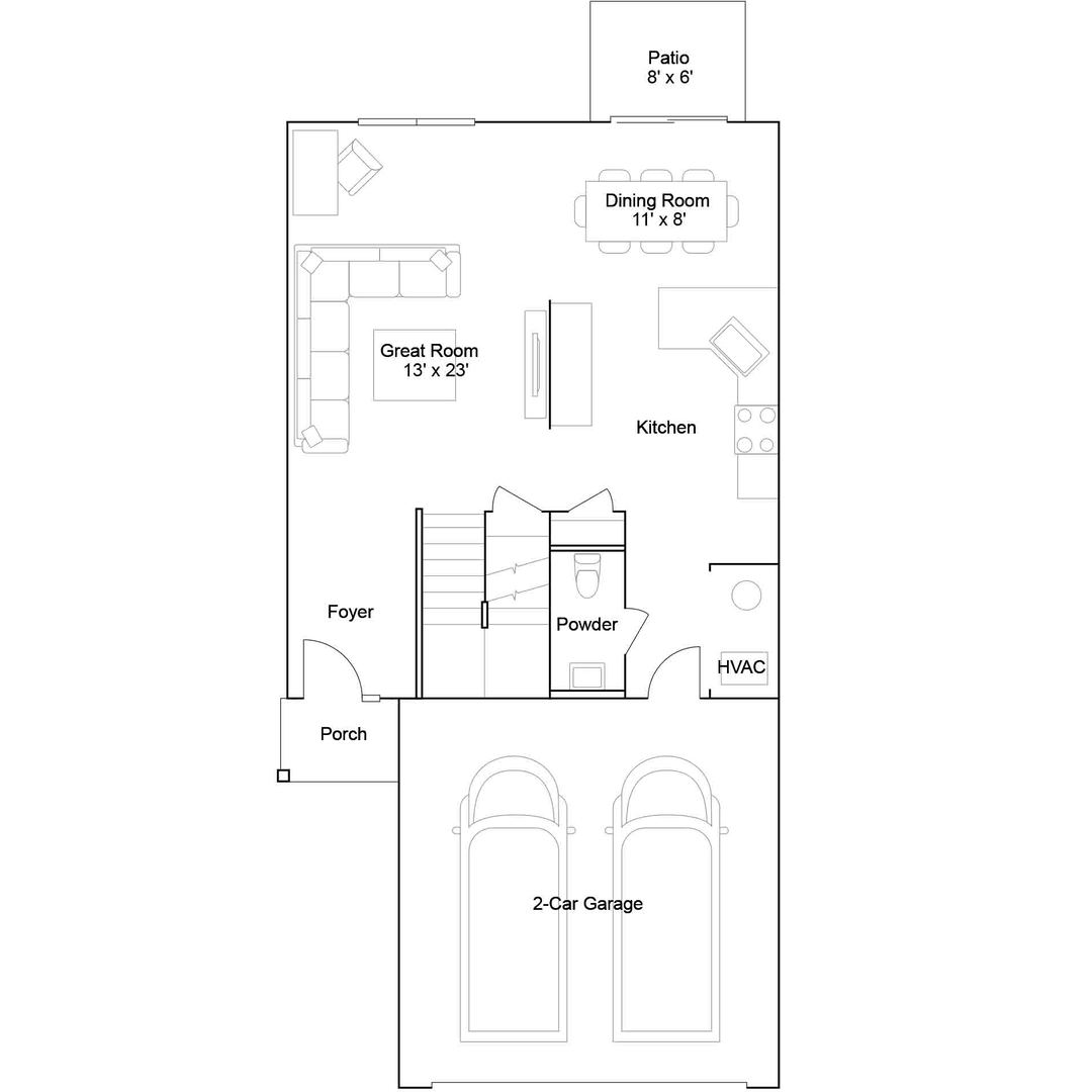 7828 Nightshade Lane Joliet, IL 60431 - Photo 23 of 23 a picture of a wall with a bench
