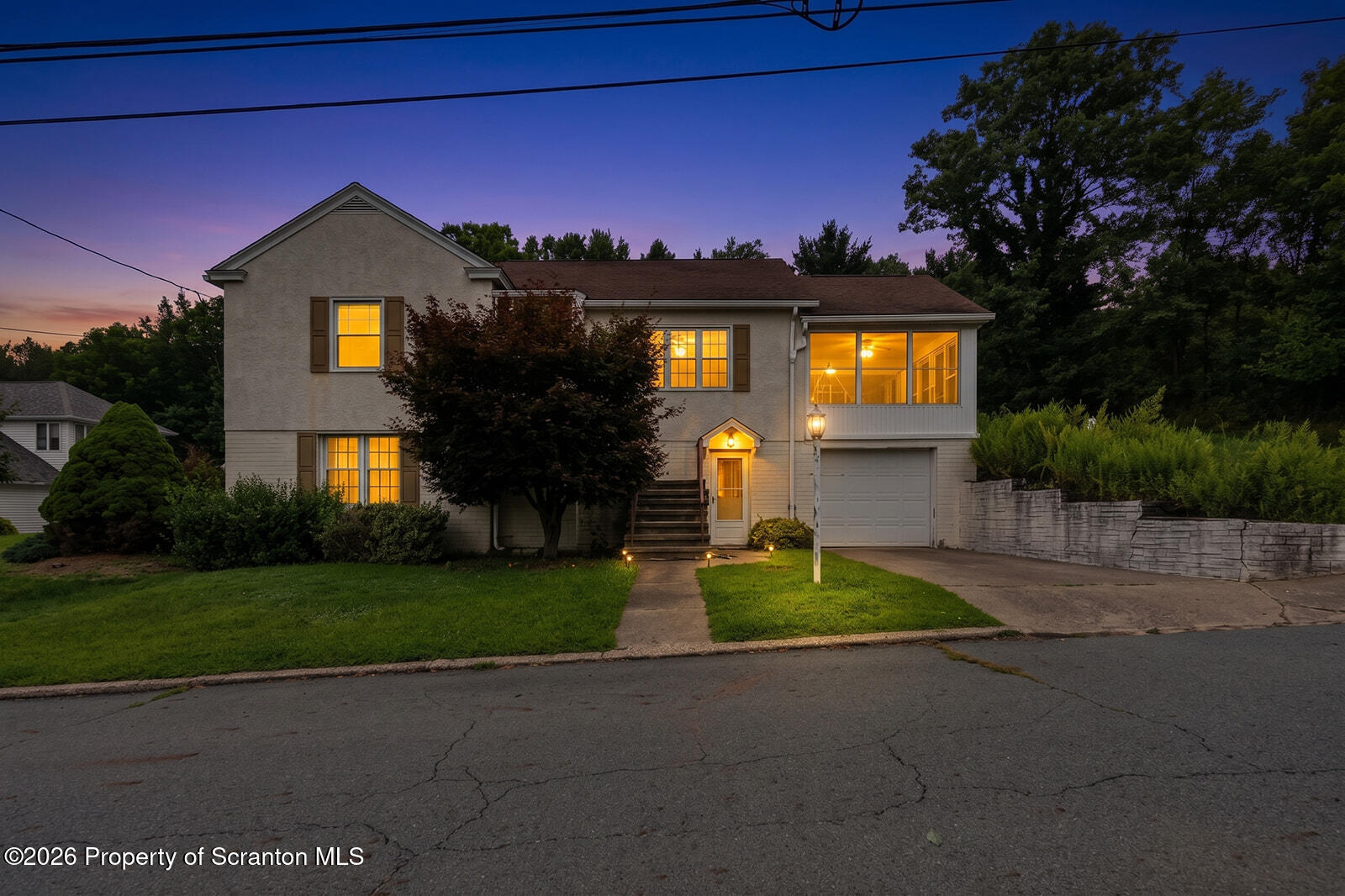 80 Connell Street Old Forge, PA 18518 - Photo 2 of 35 Twilight 2