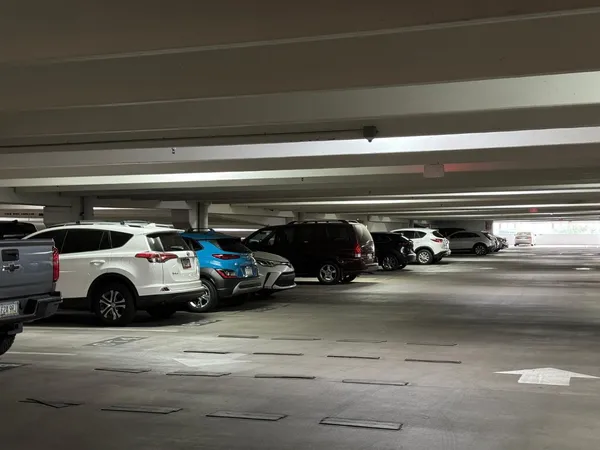 a view of car parking