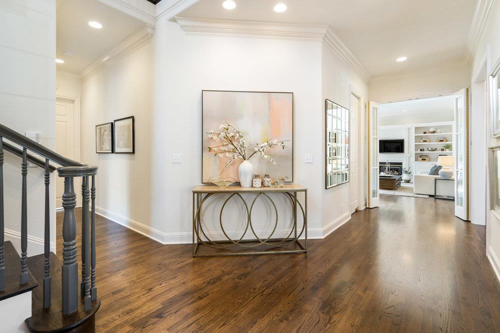 1700 Easton Drive Burlingame, CA 94010 - Photo 37 of 69 a view of an entryway with wooden floor