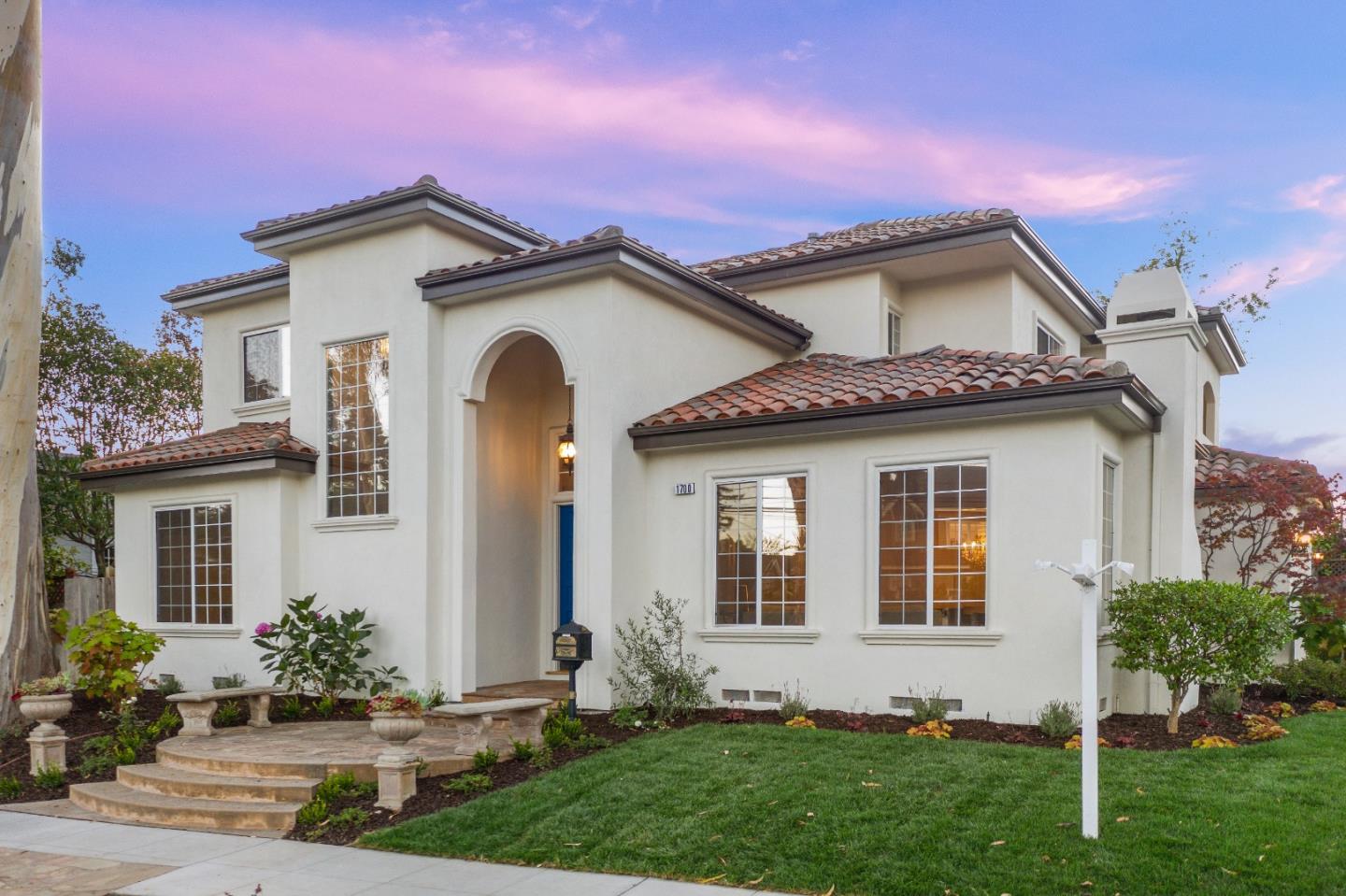 1700 Easton Drive Burlingame, CA 94010 - Photo 4 of 69 a front view of a house with a yard