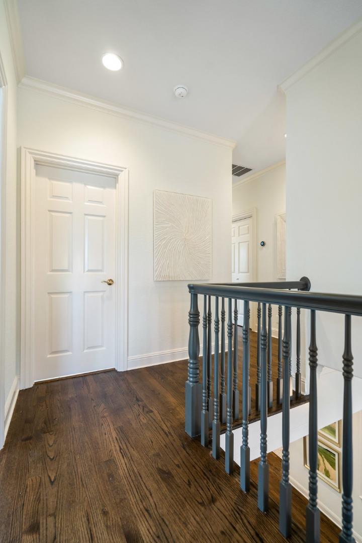 1700 Easton Drive Burlingame, CA 94010 - Photo 41 of 69 a view of a hallway with wooden floor