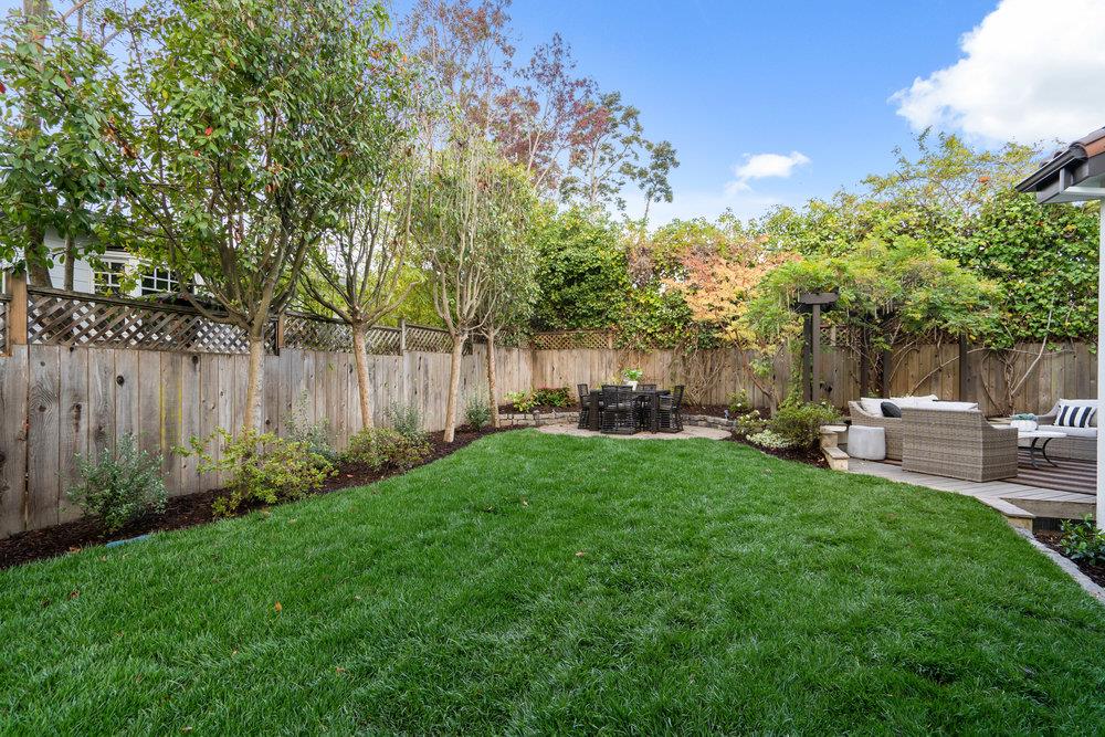1700 Easton Drive Burlingame, CA 94010 - Photo 64 of 69 a view of a backyard with sitting area