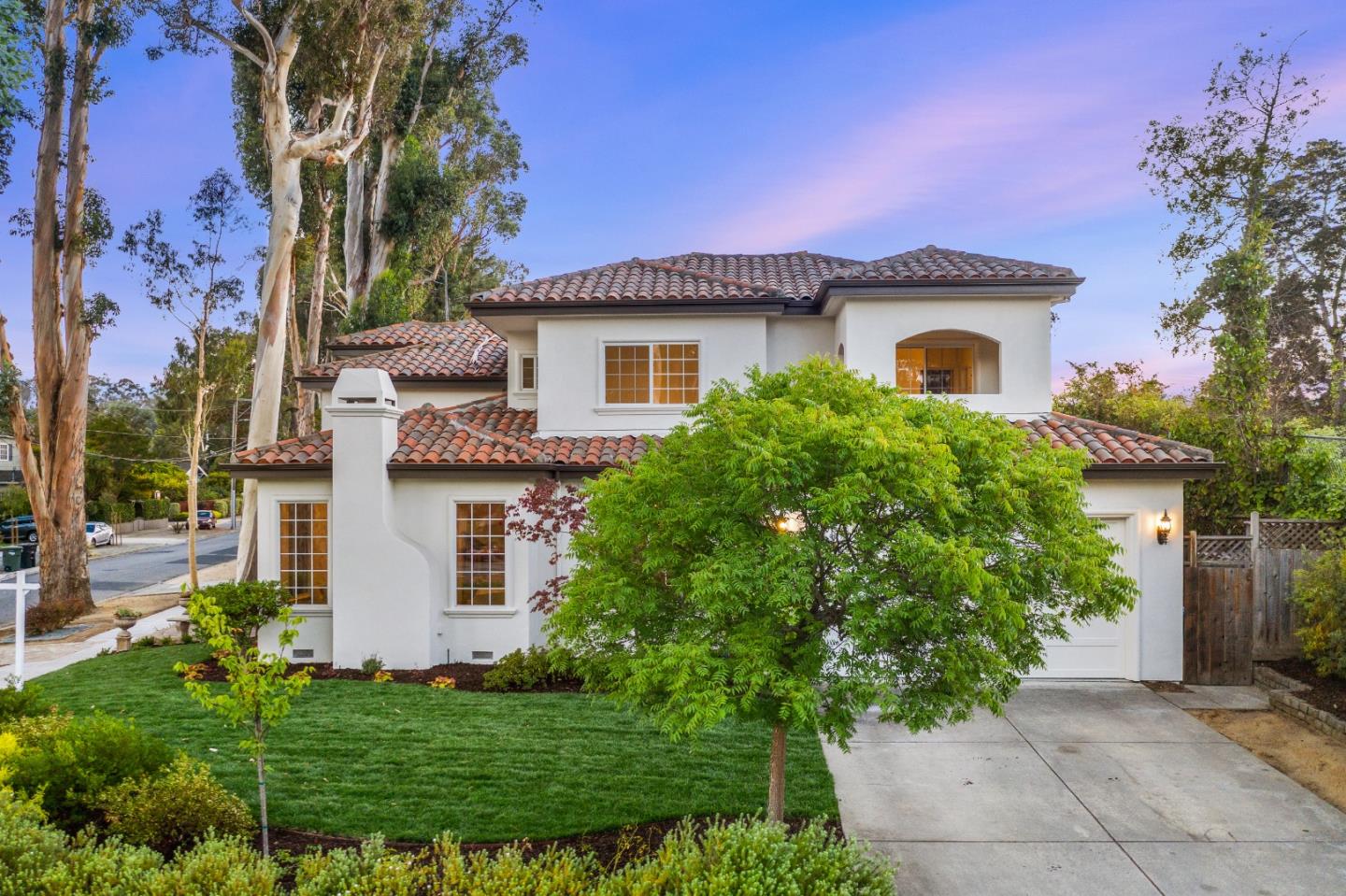 1700 Easton Drive Burlingame, CA 94010 - Photo 7 of 69 a front view of a house with a garden