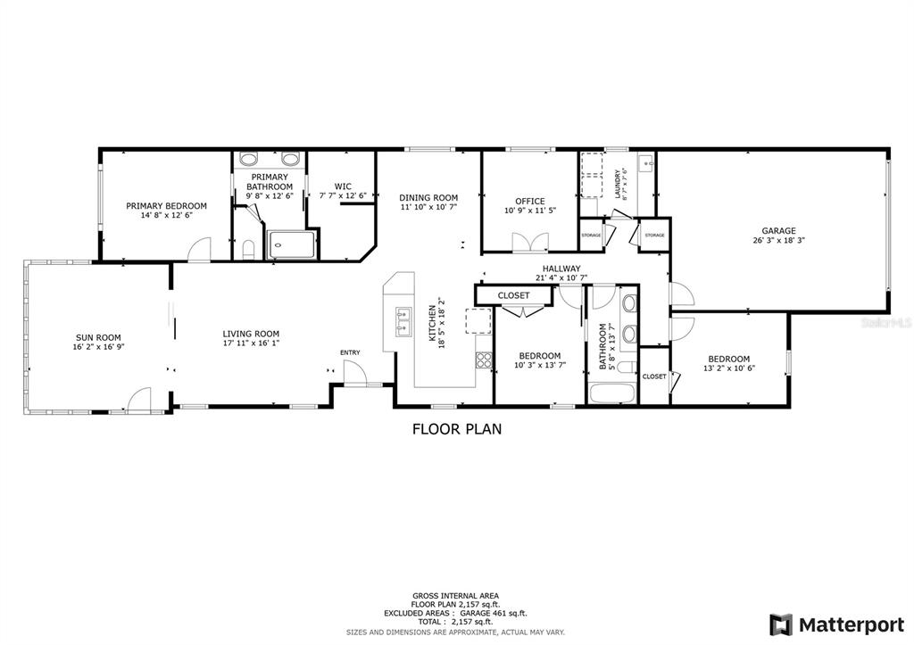 4257 Rosatti Road Wesley Chapel, FL 33543 - Photo 96 of 96 a picture of a black and white wall