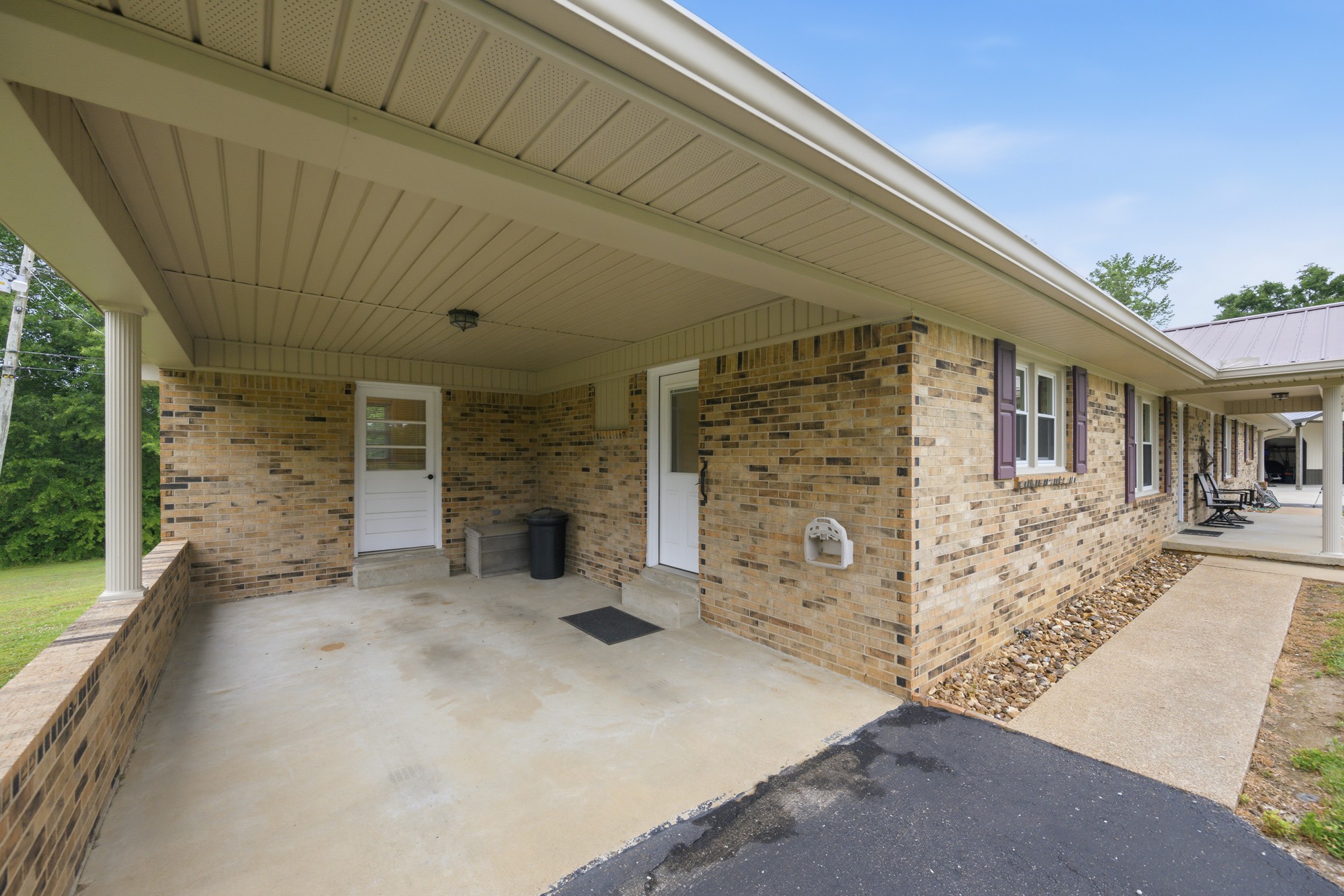 944 Brooksie Thompson Road Decaturville, TN 38329 - Photo 32 of 47 front view of a house with brick walls