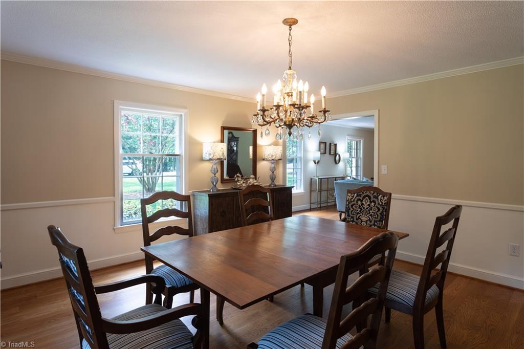 112 Magnolia Road Lexington, NC 27292 - Photo 11 of 46 Panning around in the dining room. This view faces the side of the home.