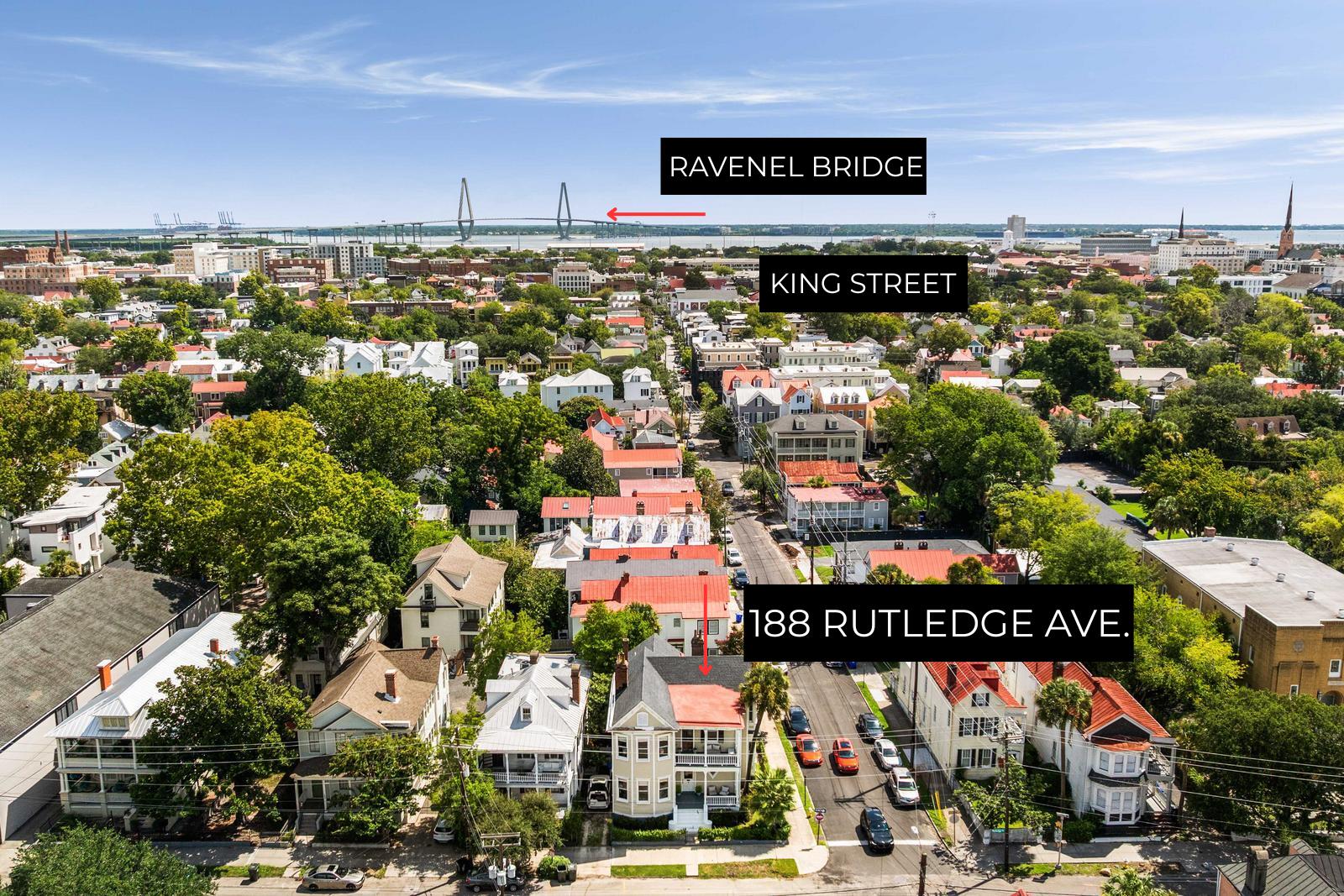 188 Rutledge Avenue Charleston, SC 29403 - Photo 45 of 47 Aerial View